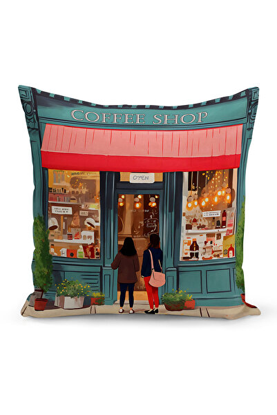 Bertille Home Bohemian Series Double Sided Digital Printed Throw Pillow Case (Bohemian Cushion Cover)