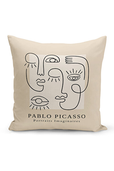 Bertille Home Художня серія Двосторонній чохол для подушки з цифровим принтом...