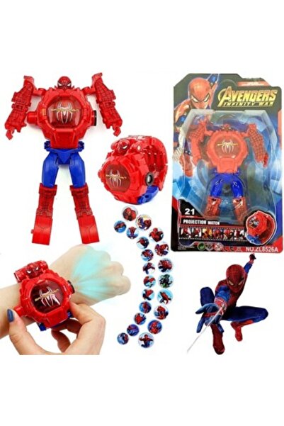 admay Projeksiyonlu Saat 3d Led Saat 24 Farklı Karakteri Duvara Yansıtır