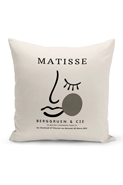 Bertille Home Husă de pernă cu imprimare digitală pe două fețe Art Series (Hu...