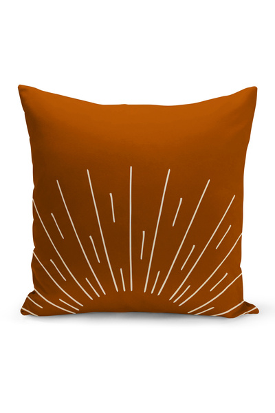 Bertille Home Minimalist  Serisi Çift Tarafı Dijital Baskılı Kırlent Kılıfı (...