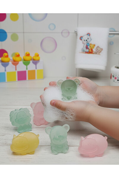 seyora Natural Soap with Piggy Bank Box and Animal Figures – Strawberry Scent...