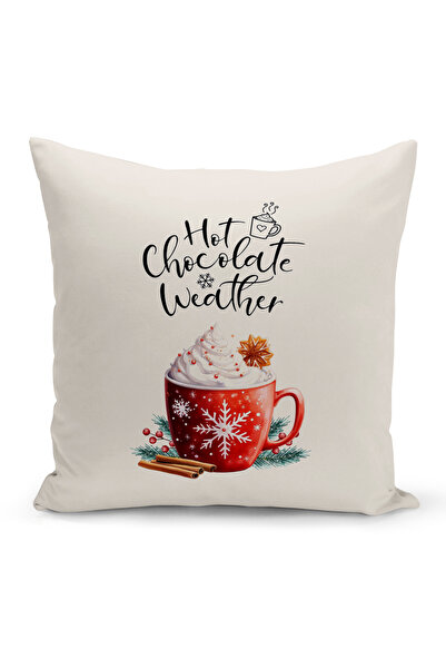 Bertille Home Новогодишна серия Двустранна калъфка за възглавница с цифров пе...