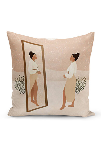 Bertille Home Bohemian Series Double Sided Digital Printed Throw Pillow Case (Bohemian Cushion Cover)