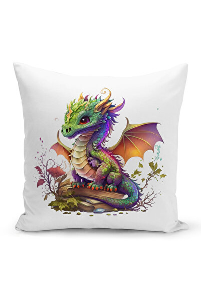 Bertille Home Husă de pernă pentru copii Seria bebeluși cu două fețe imprimat...