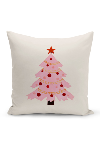 Bertille Home غطاء وسادة مطبوع رقميًا مزدوج الجوانب من سلسلة رأس السنة الجديد...