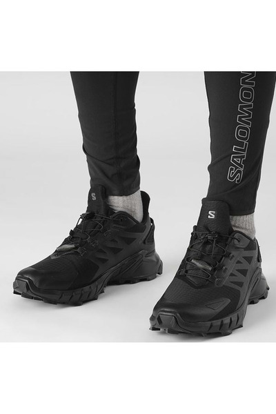 Salomon Süpercross 4 Gtx Gore-Tex® L41731600 Outdoor Erkek Spor Ayakkabı SİYAH