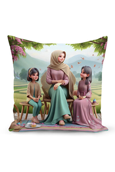 Bertille Home Двосторонній цифровий друкований чохол на подушку серії Ramadan...