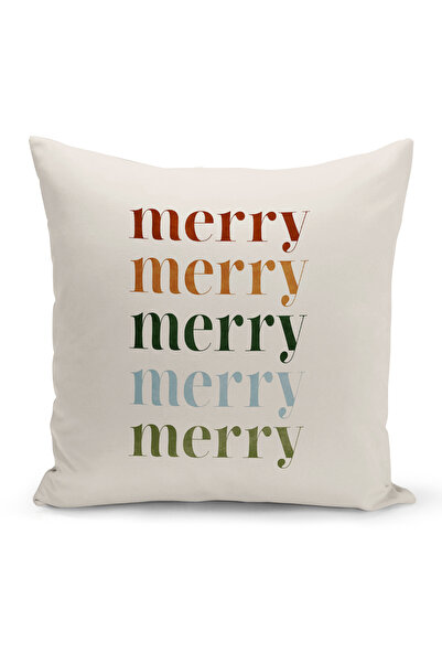 Bertille Home Новогодишна серия Двустранна калъфка за възглавница с цифров пе...