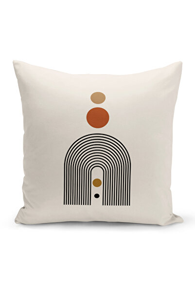 Bertille Home Seria Husă de pernă cu imprimare digitală minimalistă pe două fețe