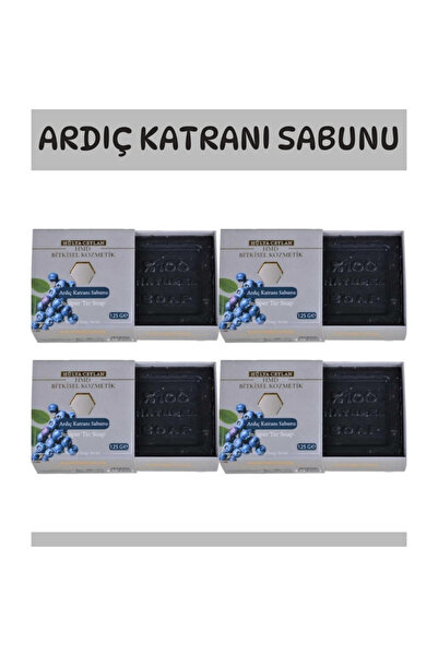 HMD BİTKİSEL KOZMETİK Ardıç Katranı Sabunu 4 Ad X 125 gr