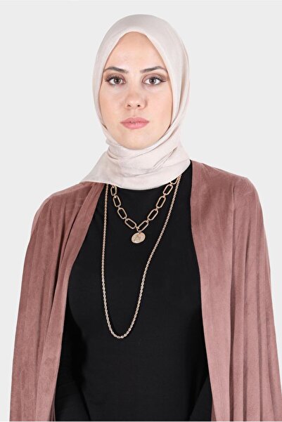 Alvina ALVINA 8126 Model Parili Banded Scarf