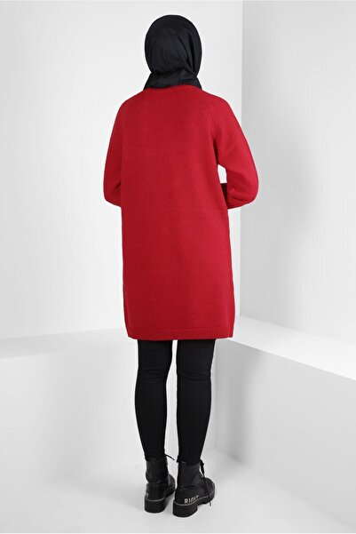 Alvina ÖRGÜ DESENLİ TRİKO TUNİK 44118