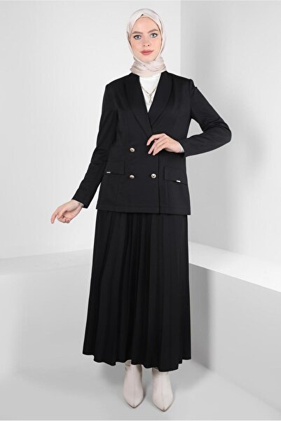 Alvina PILISE DETAILED SKIRT SUIT 44229