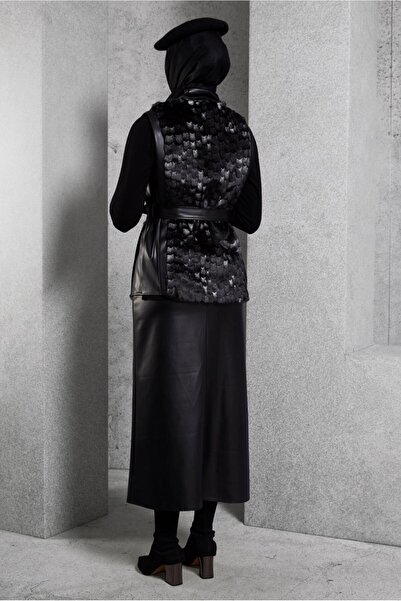 Alvina Belt Detailed Skirt Set - 45192