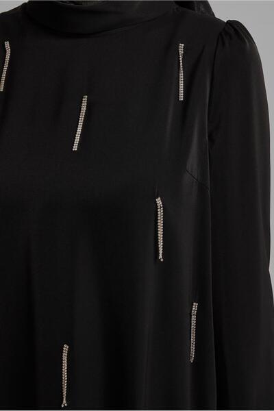 Alvina Stone Detail Pants Suit 45669