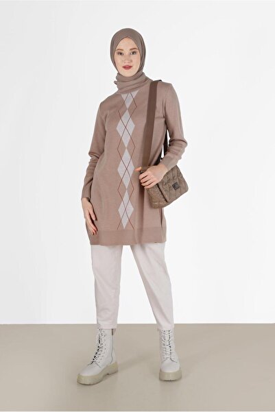 Alvina BAKLAVA PATTERNED KNITWEAR TUNIC 42021