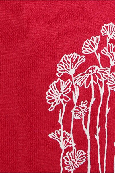 Alvina EMBROIDERY DETAILED KNIT TUNIC 44116