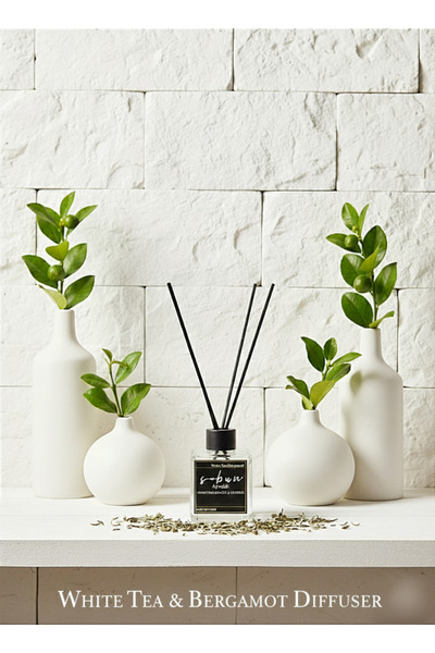 S-Bun Ayvalık Beyaz Çay&ebergamot Bambu Çubuklu Ortam Kokusu 100 ml