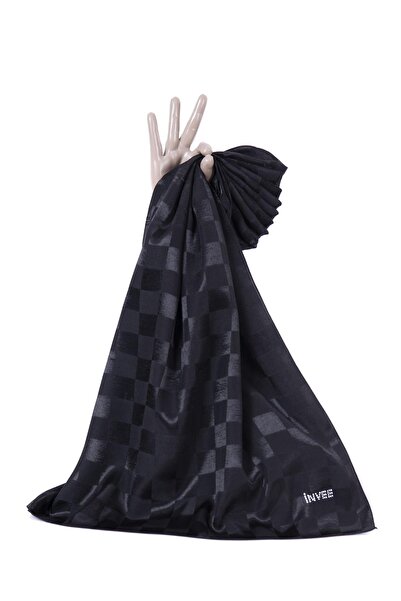 Invee Чудовий шарф ЧОРНИЙ