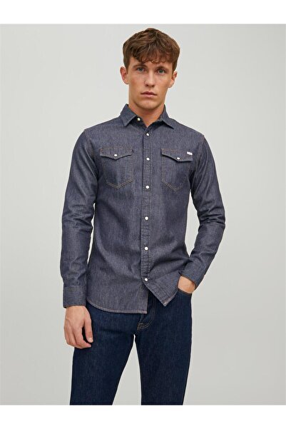 Jack & Jones Ανδρικό πουκάμισο Jack&amp;jones Jjesheridan L/s Noos-12138115