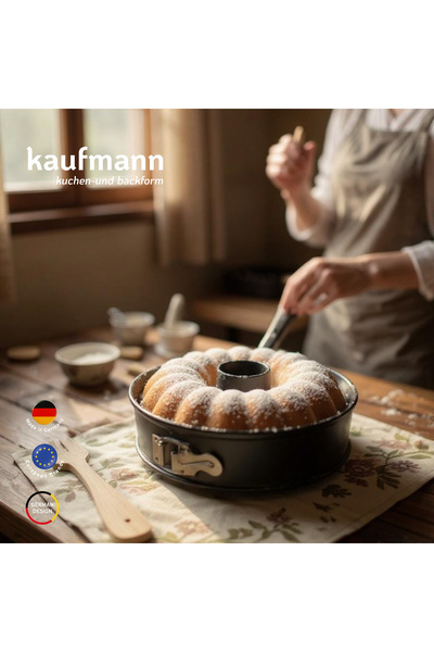 KAUFMANN Classic Springform 2 Base Non-Stick Cake Mold 26 cm