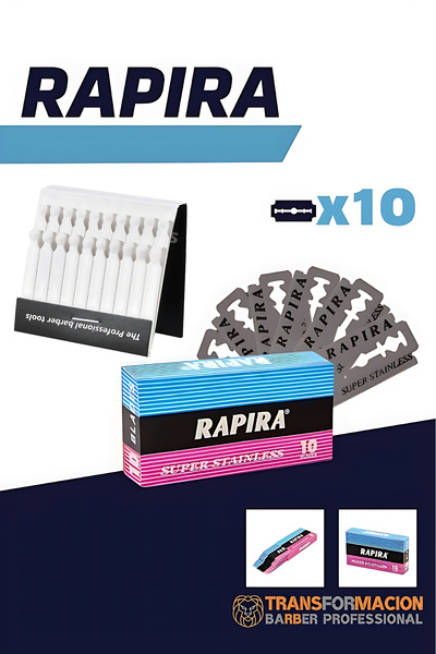 Transformacion Rapira Platinum 10 Adet Tıraş Jileti Kantaşı Seti 715919