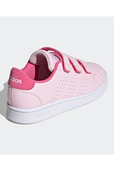 adidas Advantage Court Lifestyle Hook-and-Loop Shoes-Pink