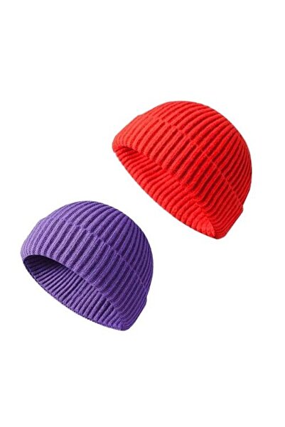 Rupen Kraft 2 штуки короткі шапки, шапки хіпстер, шапки-капюшони, шапки Леон, шапки хіп-хоп, шапки-капюшони