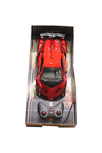 TSUMAB سيارة رياضية تعمل بالتحكم عن بعد - لعبة سباق عالية السرعة قابلة لإعادة الشحن مع وحدة تحكم