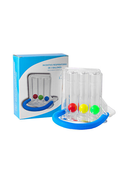Choice 3 كرات 3/4 كرات مدرب التنفس مدرب تحسين وظائف الرئة قياس التنفس التنفسي