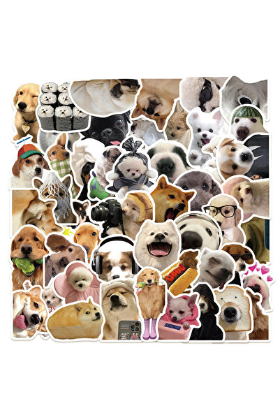 choice2 50 قطعة 10/30/50 قطعة ملصقات كرتونية لطيفة ومضحكة على شكل كلب حيواني ...