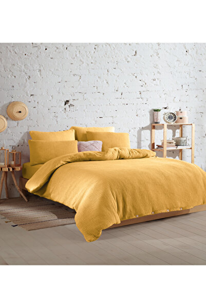 destinyhometex Premium 100% Cotton Double Muslin Duvet Cover Set 200X220 cm