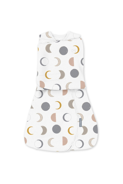 Ingenuity Swaddle Me 3-6 Months Arms Free Convertible Swaddle System, Luna