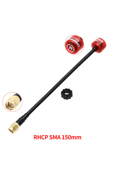 Choice RHCP SMA 150 مللي متر RUSHFPV Cherry 2 II 5.8G 1.8DBI FPV هوائي LHCP R...