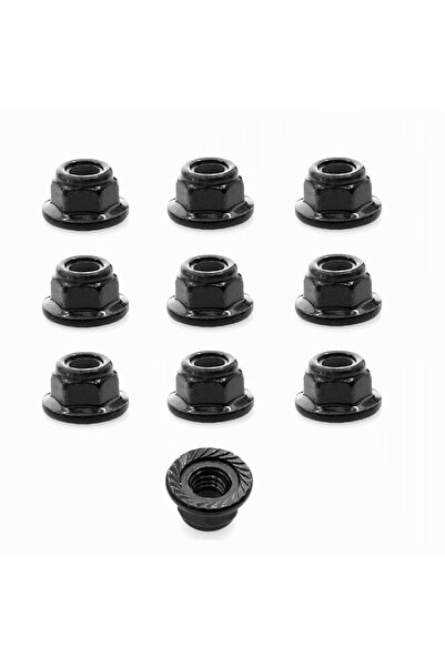 Choice black 10pcs M4 4mm Wheel Lock Nuts for TRX4 TRX6 SCX10 90046, 1/10 RC Car Parts, Traxxas 2.0 #8347 C