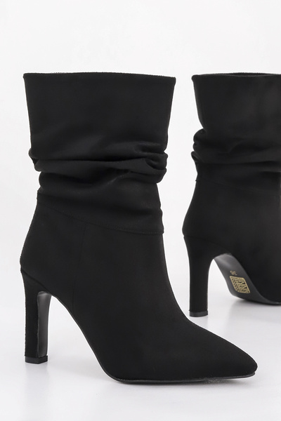 Mamito Ayakkabı Cng A203 Thin Heel Bellows Boots