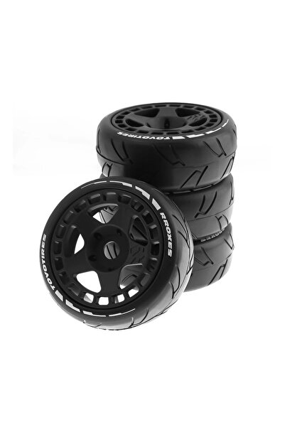 Choice إطارات W48 4 قطع 105 مم 1/8 مقياس RC للطرق الوعرة وعجلة سداسية 17 مم ل...