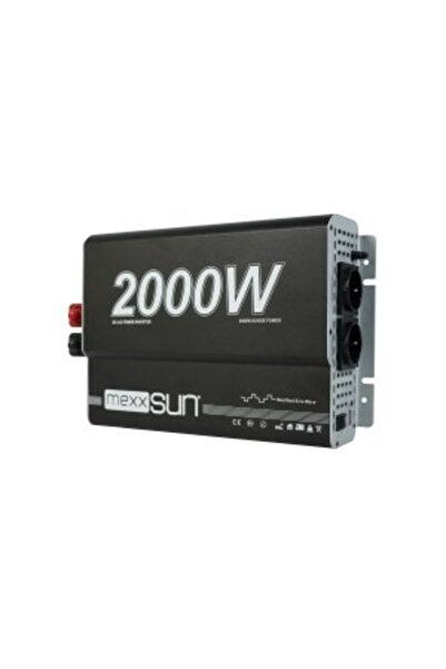 MEXXSUN - İnges 12 volt 2000 Watt Modifiye Sinüs İnverter - İnvertör - 12/220 volt çevirici