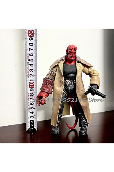 BANDAI بدون صندوق شخصية هيل بوي أنيمي ترينشكوت متغير هيل بوي السامري بولي كلوريد الفينيل نموذج لعبة دمية عيد الميلاد