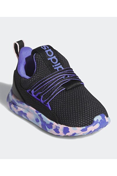 adidas LITE RACER ADAPT 7.0 Slip On Shoes - Black & Purple