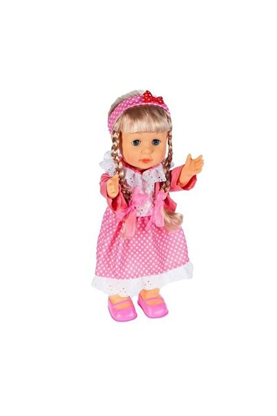 PROCART Interactive doll Belinda, PROCART, sonic control, walks, sings and speaks in English, 42 cm, pink