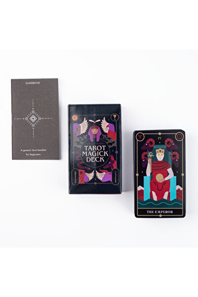 Choice XR10 Tarot Magick Deck with Guidebook 10.3x6.1 cm Tabletop Oracle Cards for Parties for Divination a