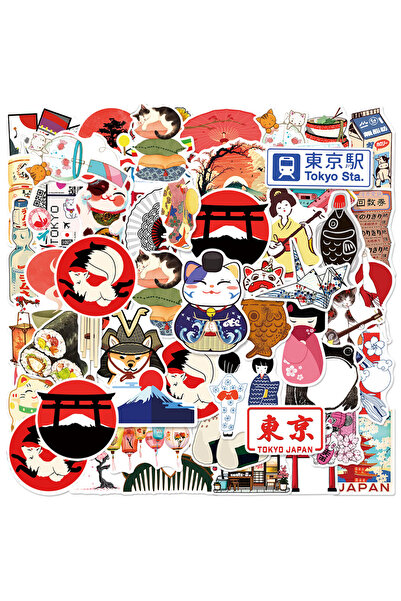 Choice 50 قطعة 10/30/50 قطعة ملصقات كرتون طوكيو اليابانية على طراز INS، يوميا...