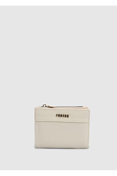 Provoq Beige Ad1026 Zeyna Beige Wallet