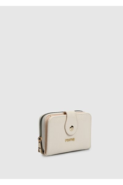 Provoq Beige Ad1028 Zeyna Beige Wallet