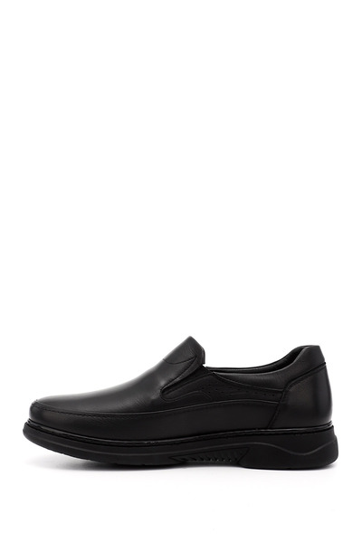 GÖNDERİ(R) Men's Black Genuine Leather Comfort Shoes