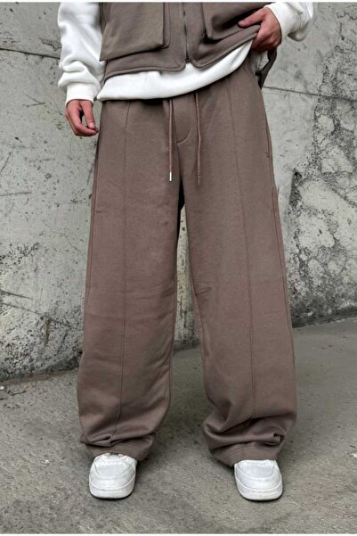 serline بدلة رياضية فضفاضة فاخرة مع شق أمامي