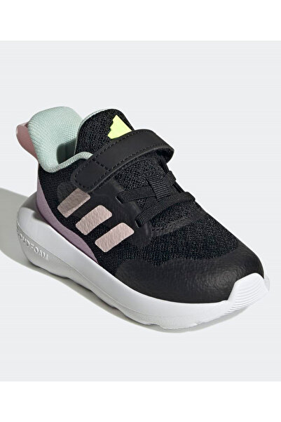adidas FORTARUN 3.0 SHOES INFANTS-Core Black/Clear Pink
