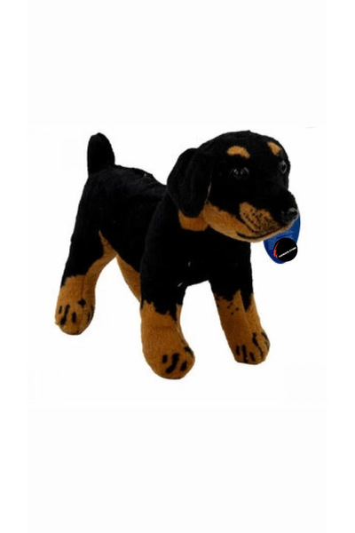 TOPROCKSTORE Havlayan Köpek Peluş Oyuncak 40 Cm Sesli Hediyelik Uyku Arkadaşı